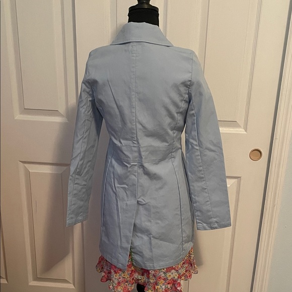 GAP Women's Sky Blue Coat XS - Picture 3 of 10